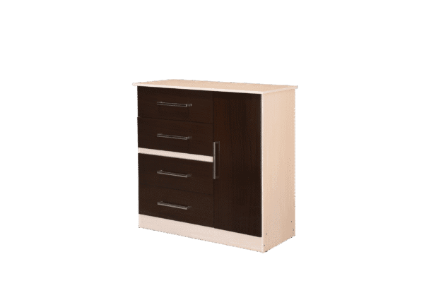 Comoda - 1 puerta y 4 cajones - Imagen 4