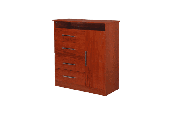 Comoda Tv - 1 puerta y 4 cajones - Imagen 2