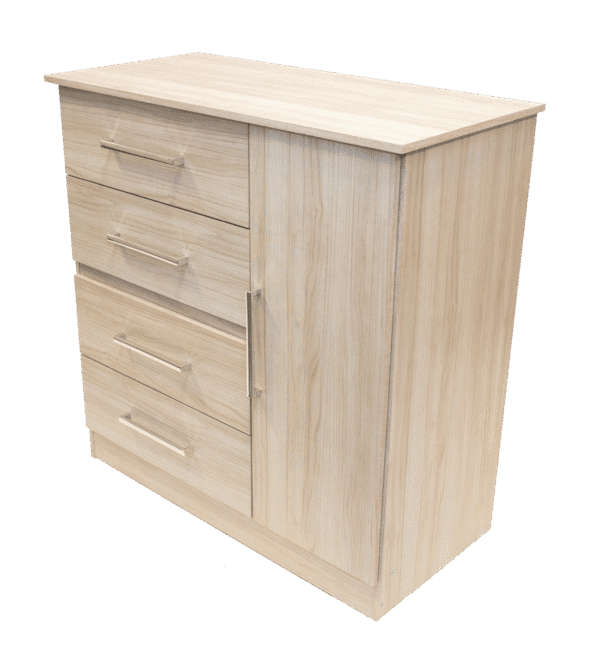 Comoda - 1 puerta y 4 cajones - Imagen 2