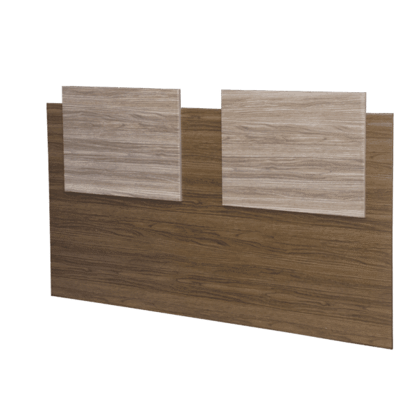 Respaldo Sommier - 2 plazas