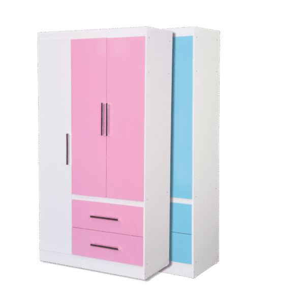 Ropero - 3 puertas y 2 cajones